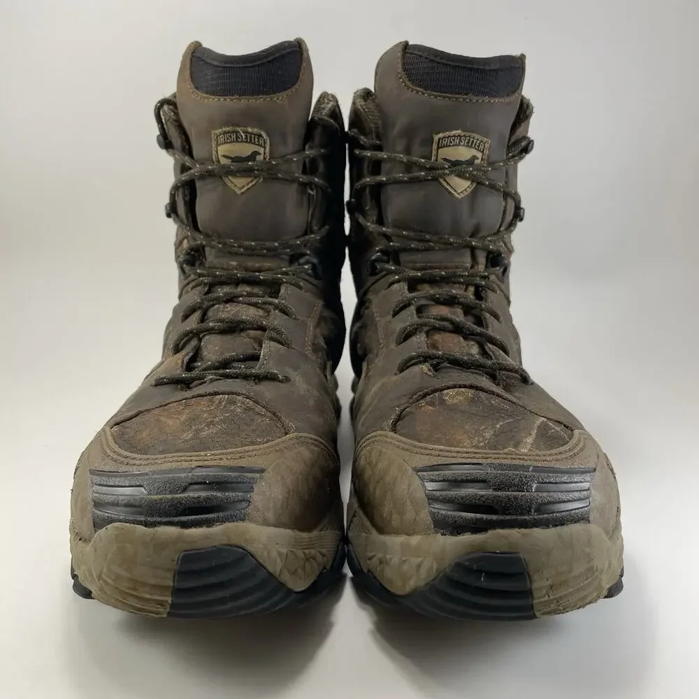 Irish Setter Vaprtrek Mens Shoes Size 11 EE Wide 2831 RealTree Camo Waterproof